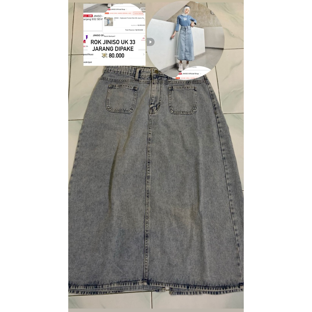 JINISO ROK JEANS UK 33