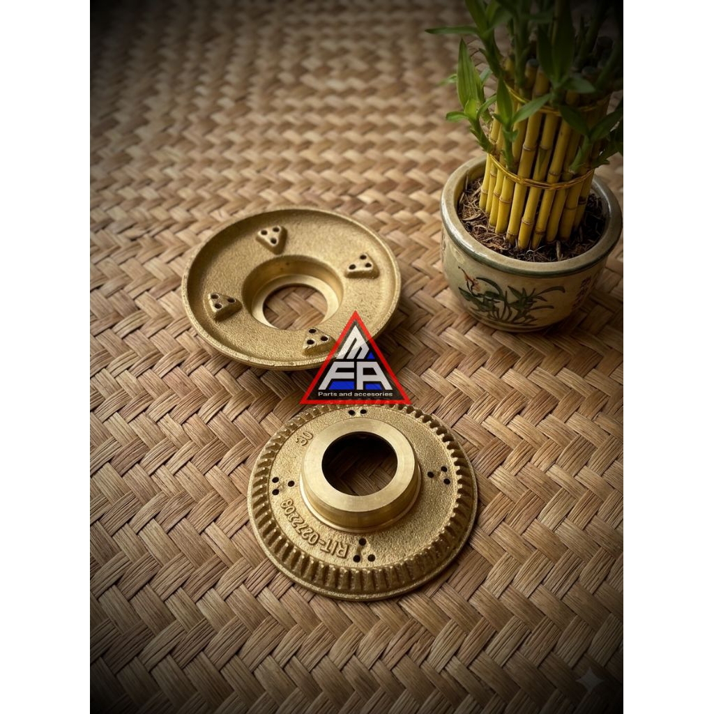 BURNER KOMPOR GAS/ KUNINGAN KOMPOR GAS/ BURNER KOMPOR GAS RINNAI KECIL