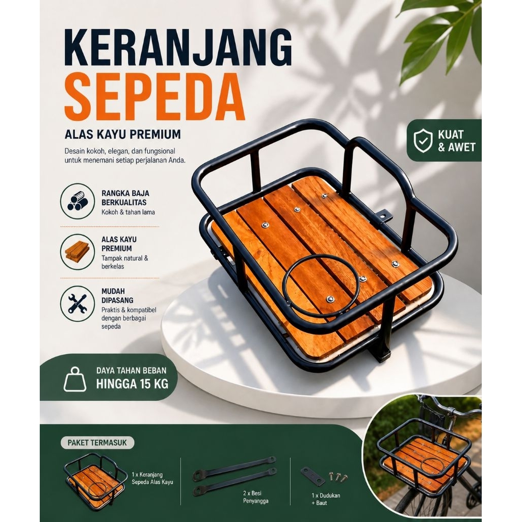 Keranjang sepeda mtb federal fixie lipat Keranjang depan sepeda