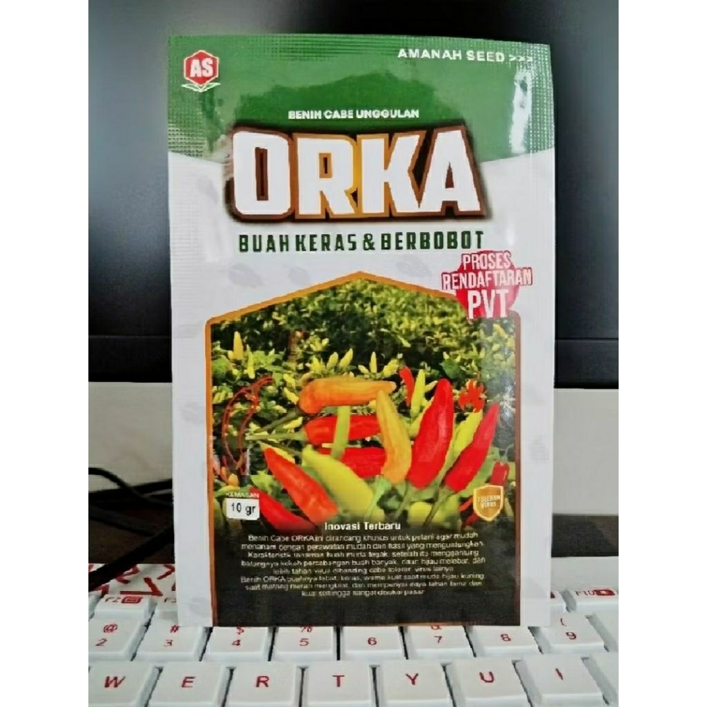 Benih cabe rawit ORKA tipe tegak