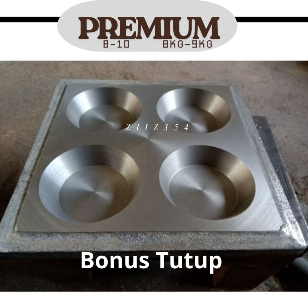 8.10 mini isi 4 8kg lebih,Loyang martabak manis  PREMIUM + tutup