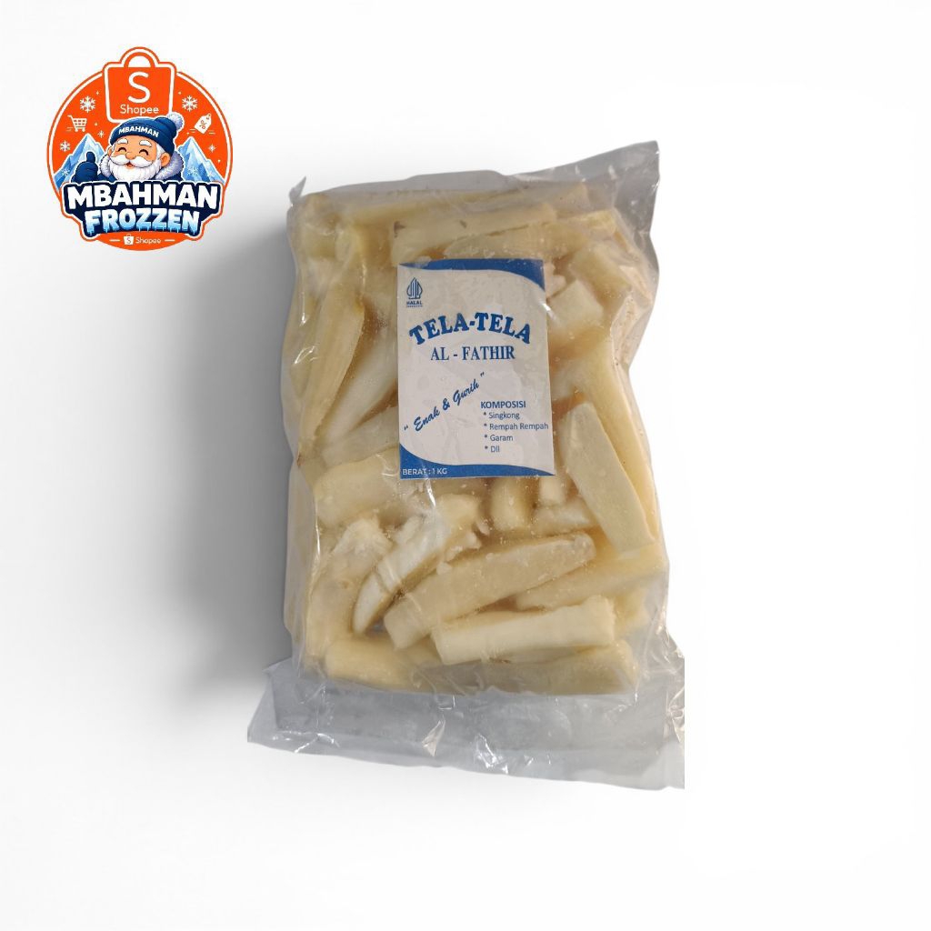 Al Fathir Tela Tela Goreng Frozen/ Ubi Goreng 1Kg