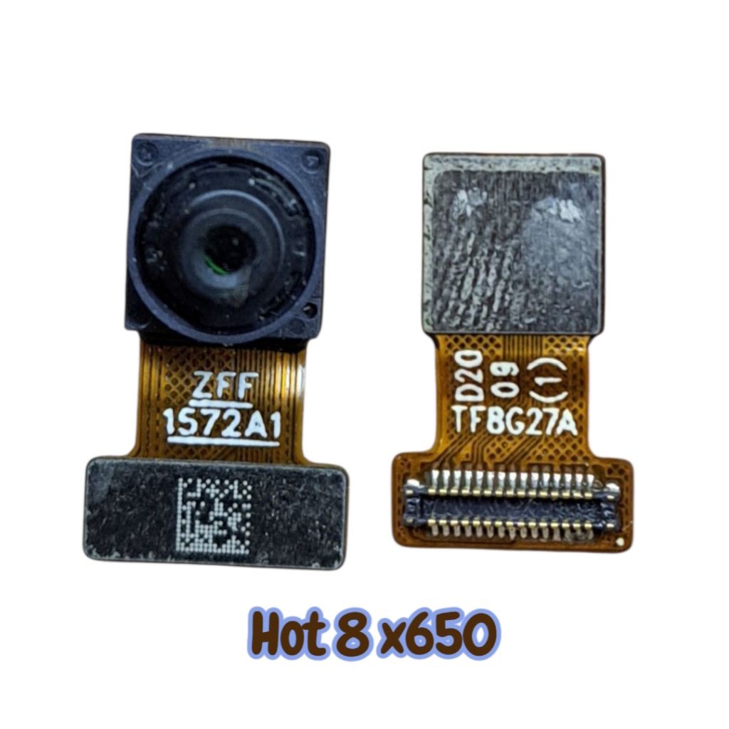 kamera depan Infinix hot 8 X650 copotan original