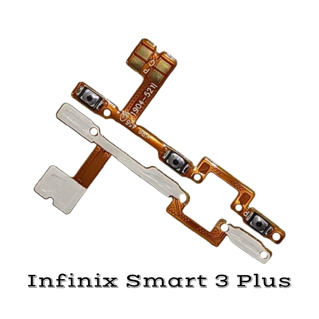 Flexible Power On Off Volume Infinix Smart 3 Plus