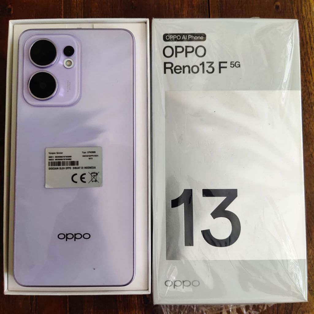 OPPO RENO 13F 5G RAM 12 GB INTERNAL 256 GB | HP GAMING | KAMERA BENING | COCOK BUAT REMAJA | HP GAME