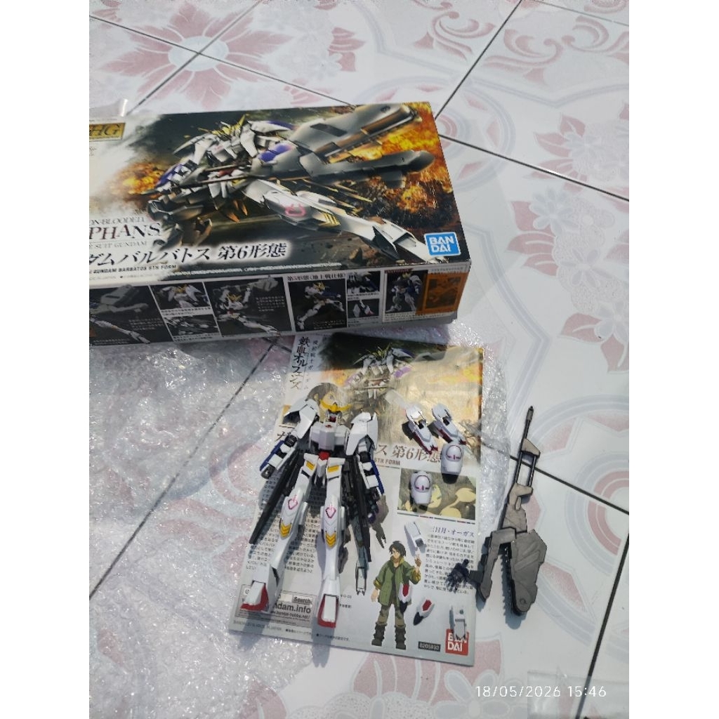HG gundam barbatos 6th form 6 th original bandai WYSWYG