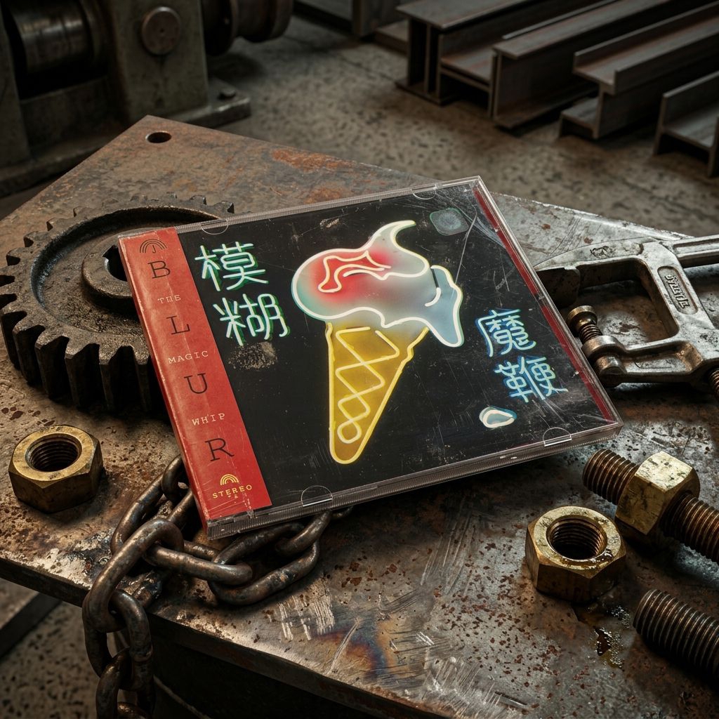 Cd Blur - The Magic Whip Made In Indonesia