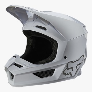 Fox V1 Plaic ECE Helmet White