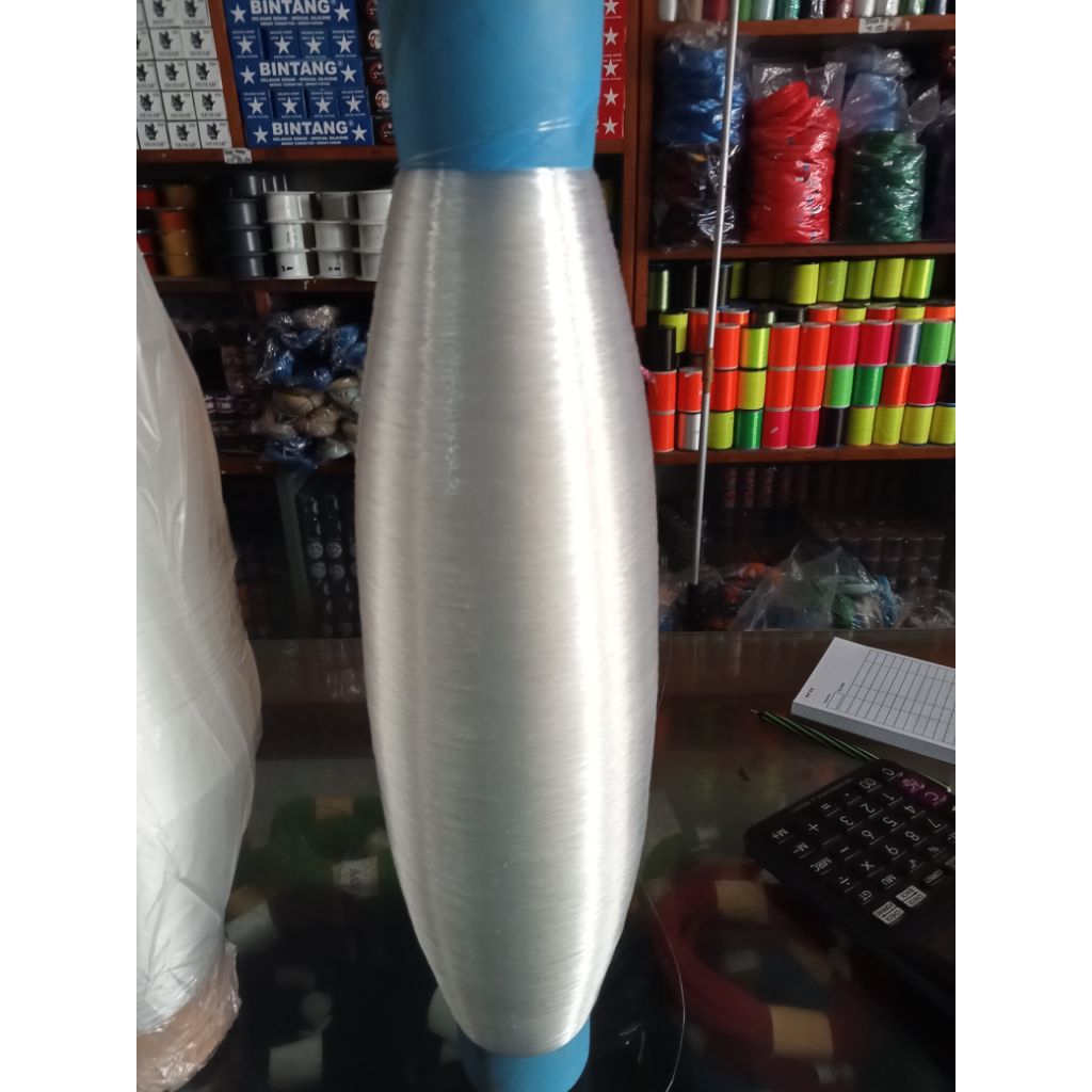 SENAR MATOT PUTIH size 023 Bahan untuk Gelasan