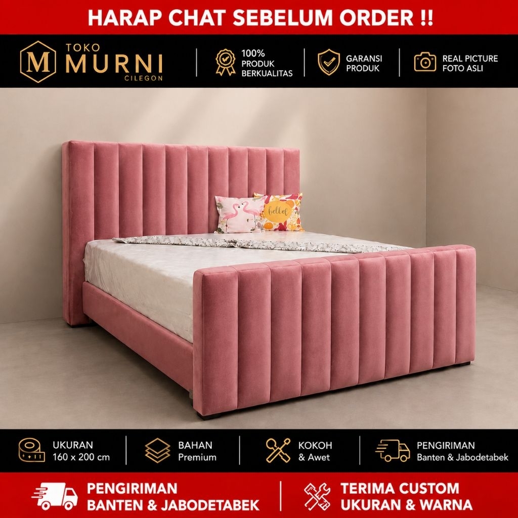 Sandaran Divan Custom - Tanpa Kasur(free ongkir cilegon serang)