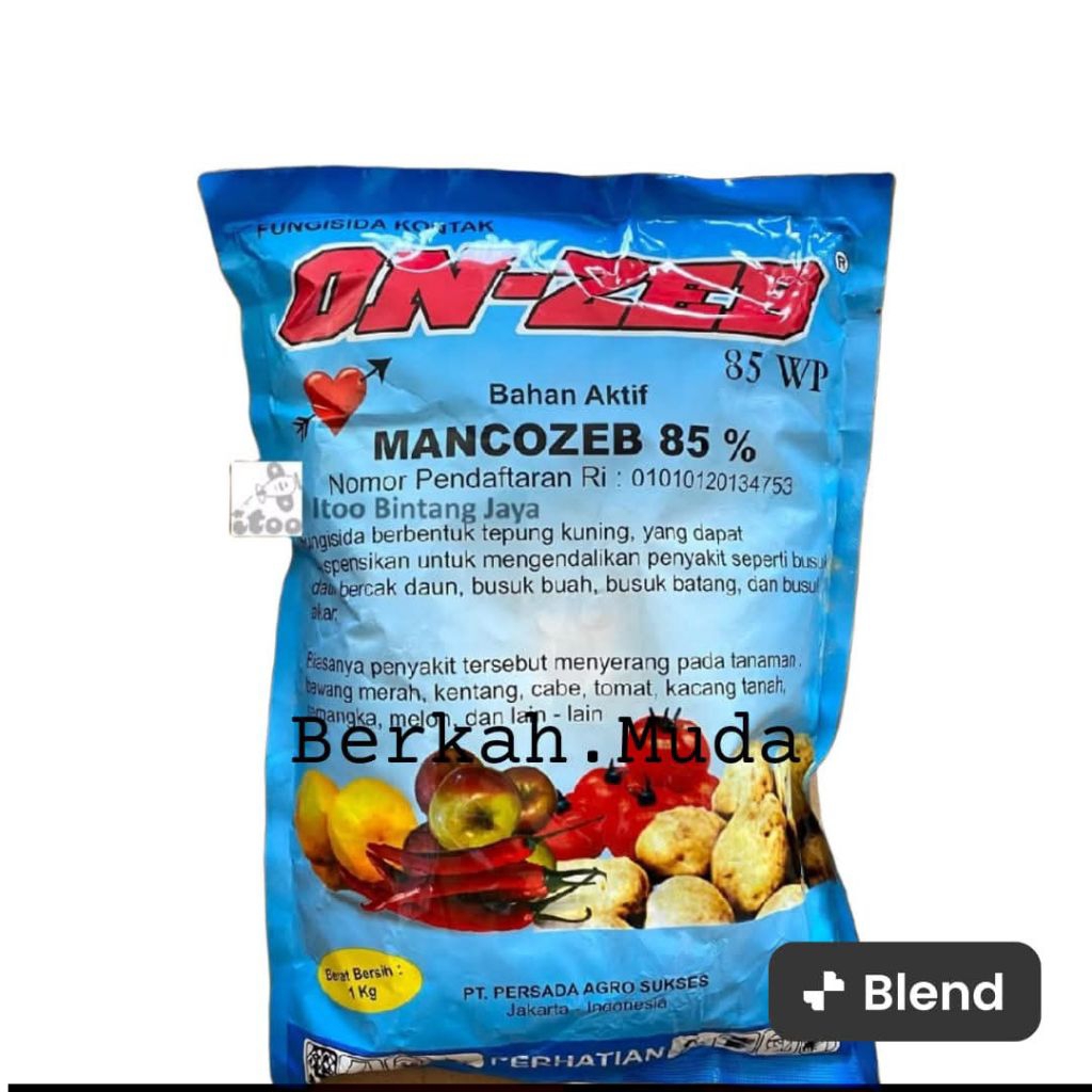 Fungisida Onzeb Blue Isi 1 kg