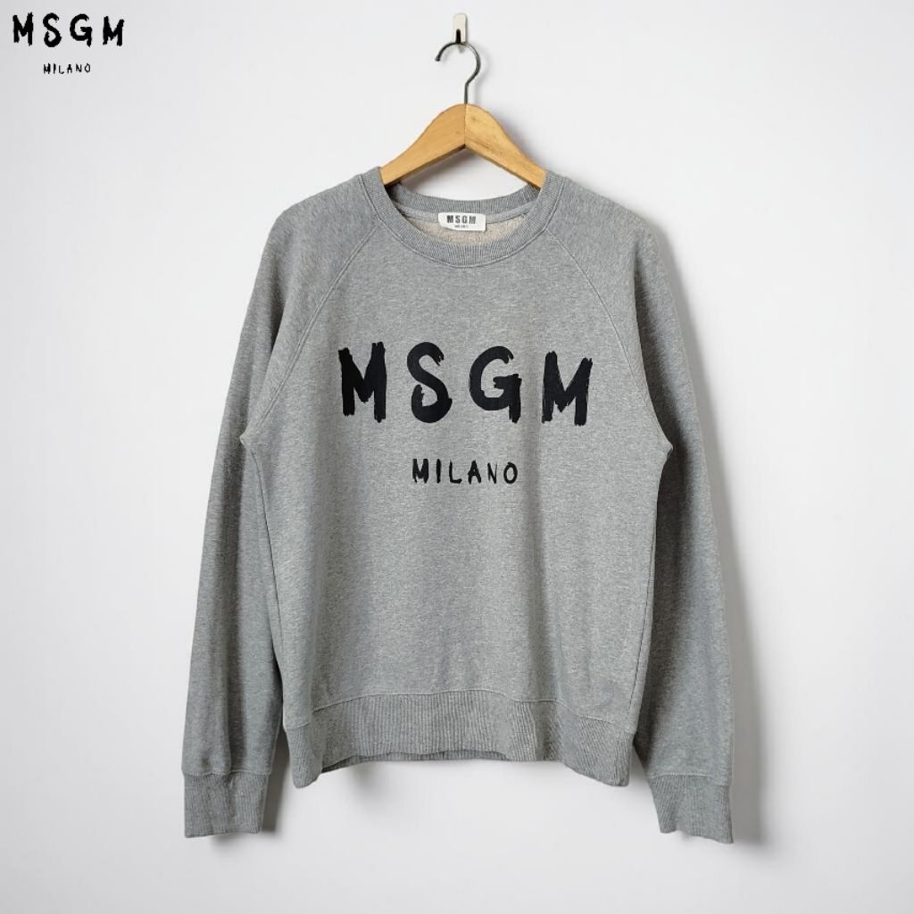 MSGM Milano Crewneck Sweatshirt