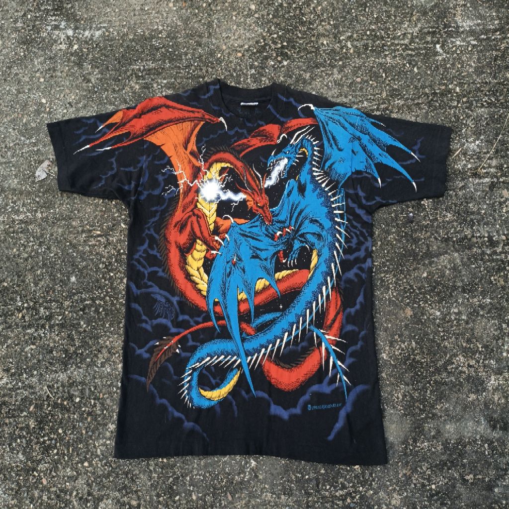 KAOS VINTAGE DRAGON LIQUID BLUE 1994