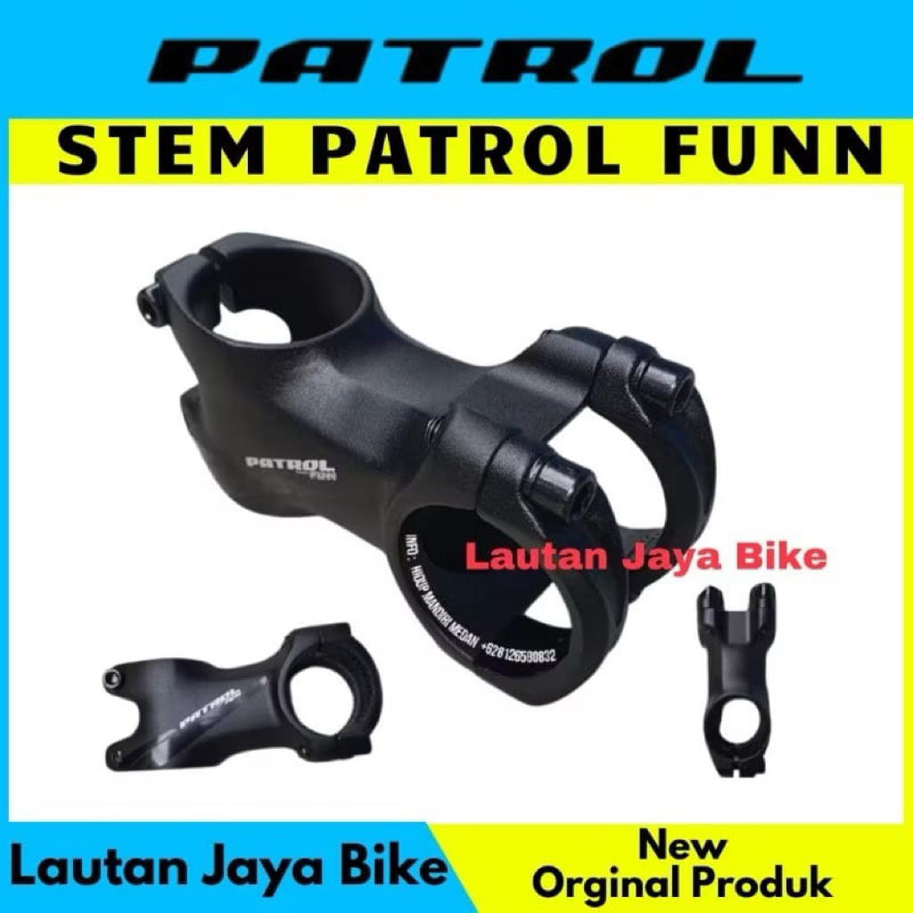 Stem Sepeda Gunung Stem PATROL by Funn Original New
