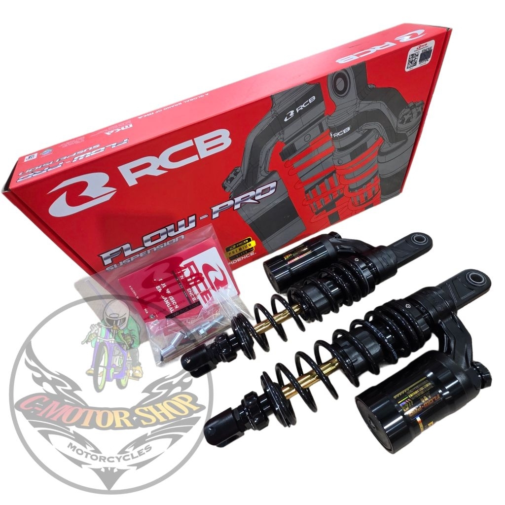 SHOCK SHOCKBREAKER BELAKANG RCB FLOW PRO FLOW PRO NMAX NEW AEROX NEW AEROX OLD NMAX OLD NMAX TURBO P