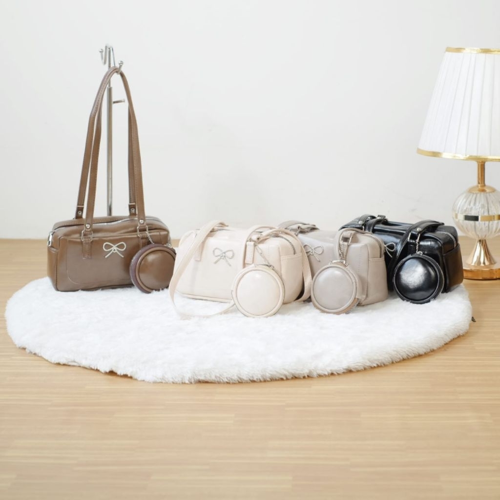 Tas Slempang Wanita VIOLA BAG Bahu Premium - Desain Elegan, Sintetis Premium,
