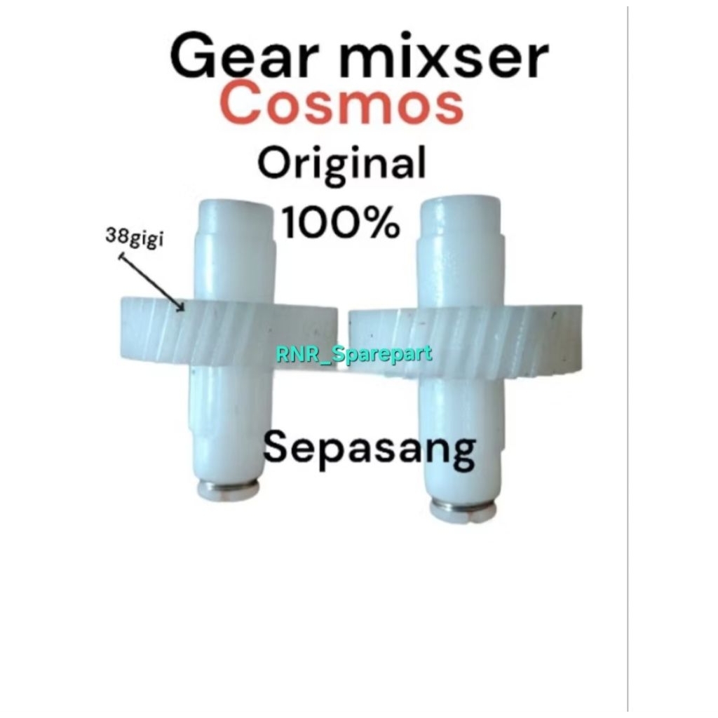 Sepasang Gear Mixer COSMOS Original