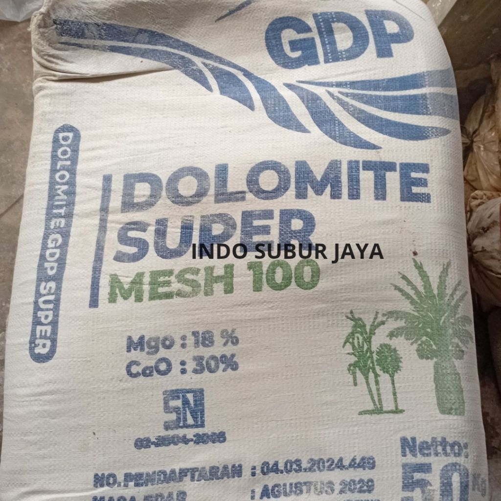 [5 KG] Dolomite Super Kering GDP–Mesh 100 Pupuk Tanaman