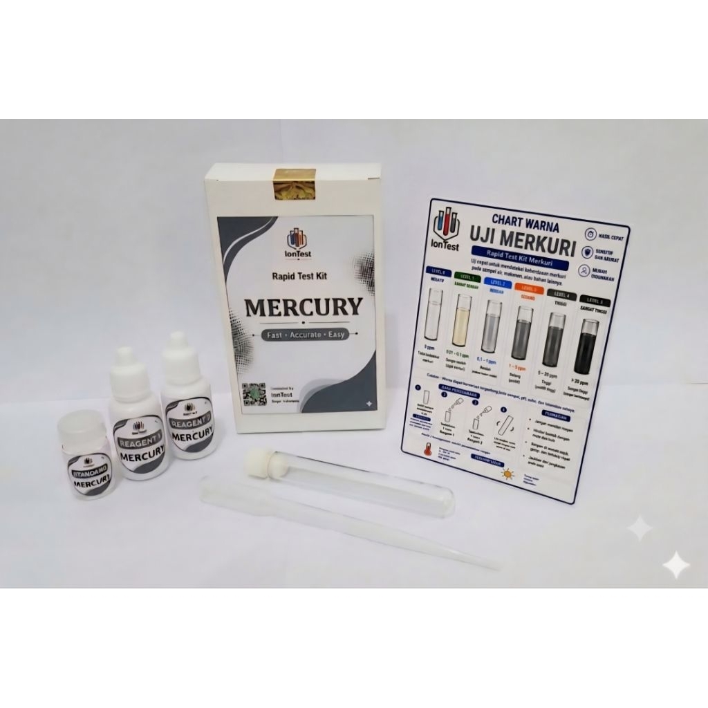 Test Kit Merkuri / Mercury