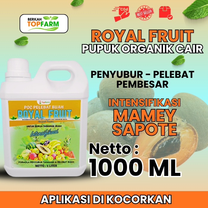 Pupuk Mamey Sapote / Pupuk Agar Mamey Sapote Cepat Berbuah / Pupuk Pembesar Buah / Pupuk Organik Cai