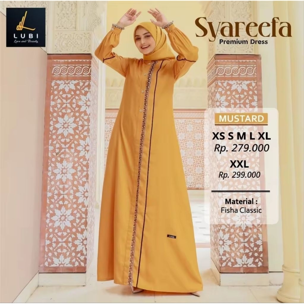 Lubi | Syareefa Gamis Wanita Dewasa