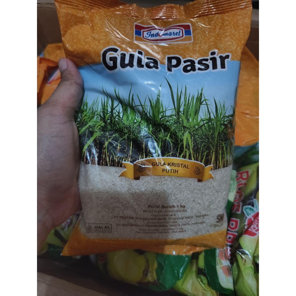 GULA PASIR KEMASAN INDOMARET 1KG