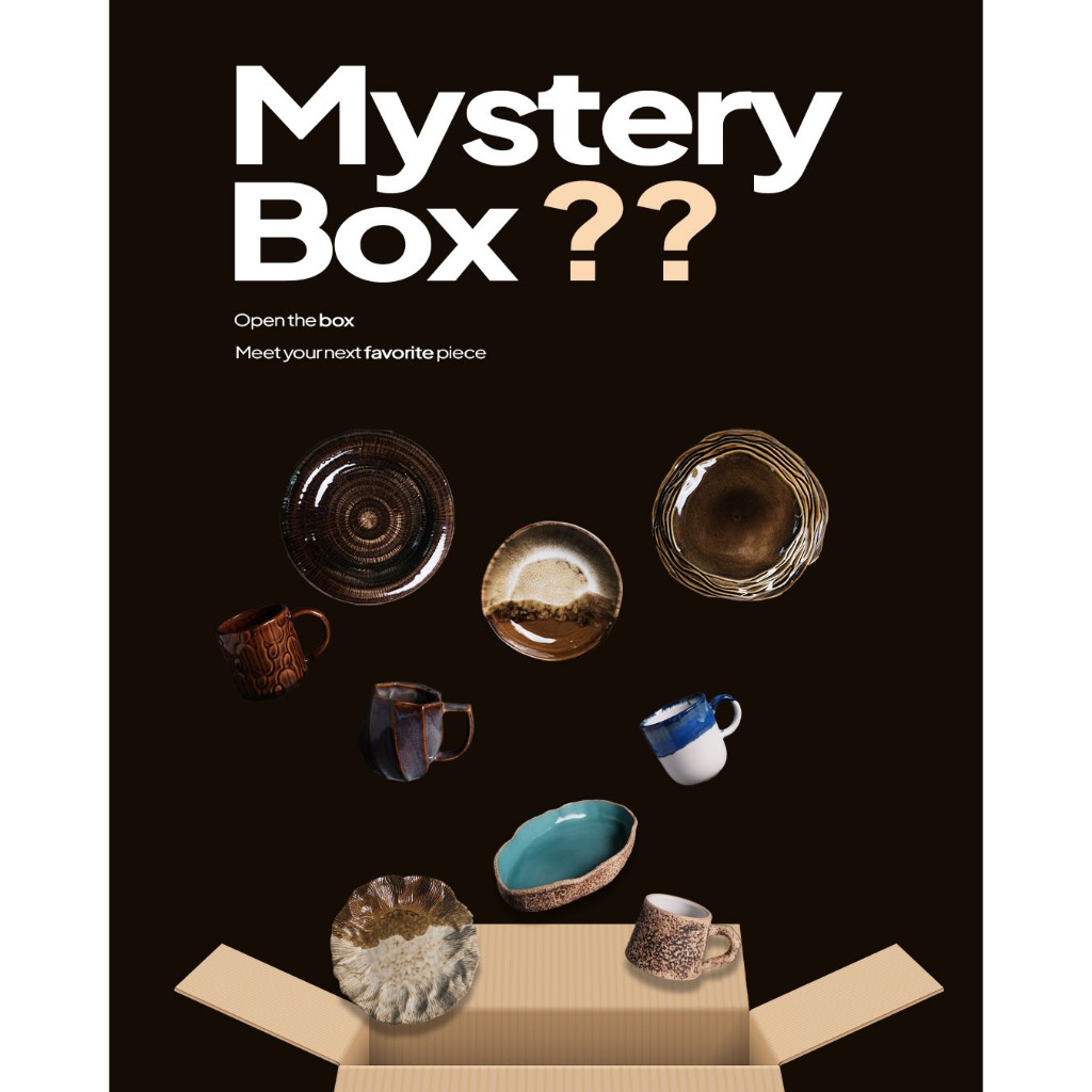 Naruna - Mystery Box (Kotak Kejutan Keramik Premium)