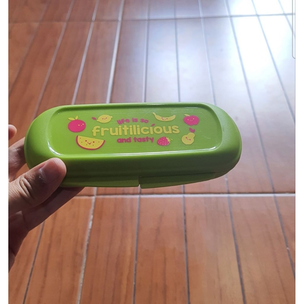 T bar Tbar cutlery case keeper Tupperware baru