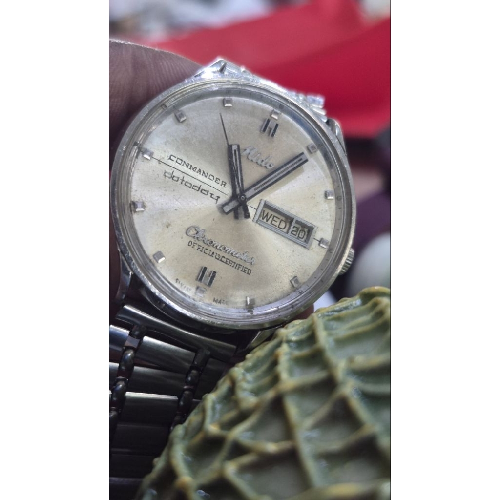 Mido Commander Dateday Chronometer Swiss
