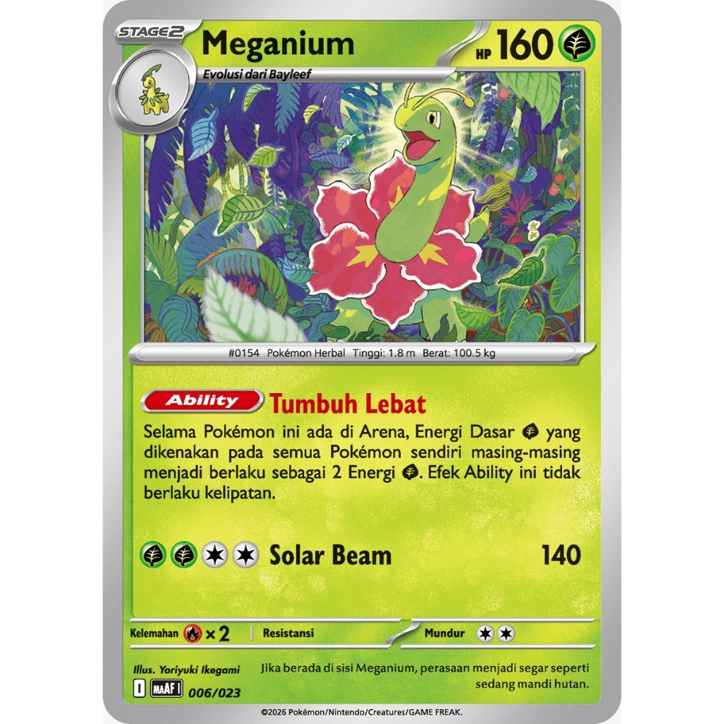 Meganium MAAF 006/023