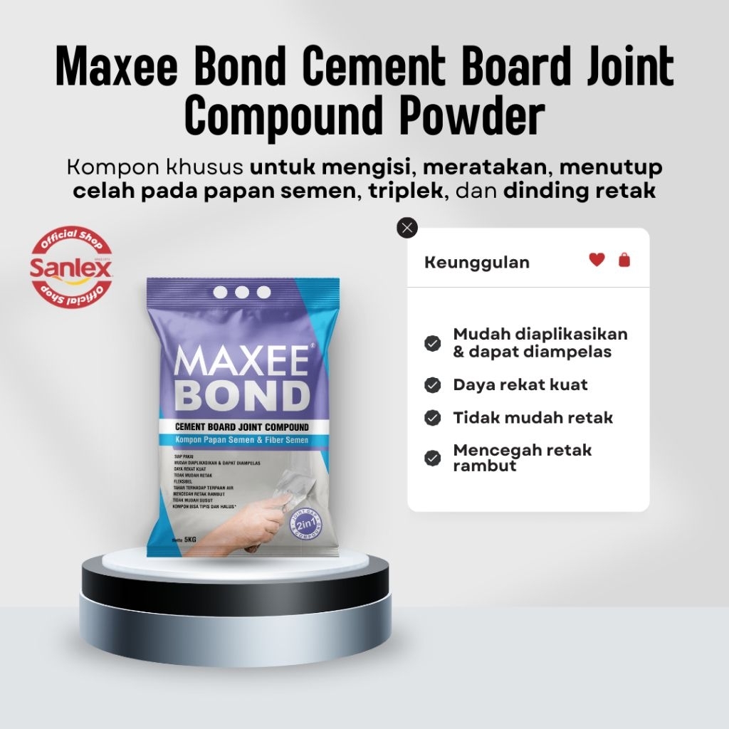 cement board joint compound (powder) 5kg