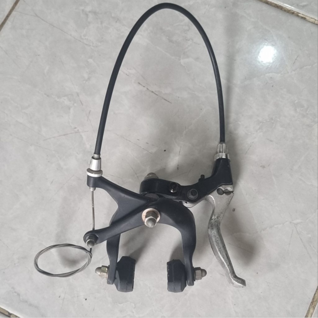 ubrake set front depan. alloy. u brake set + brakelever copotan soloist 02