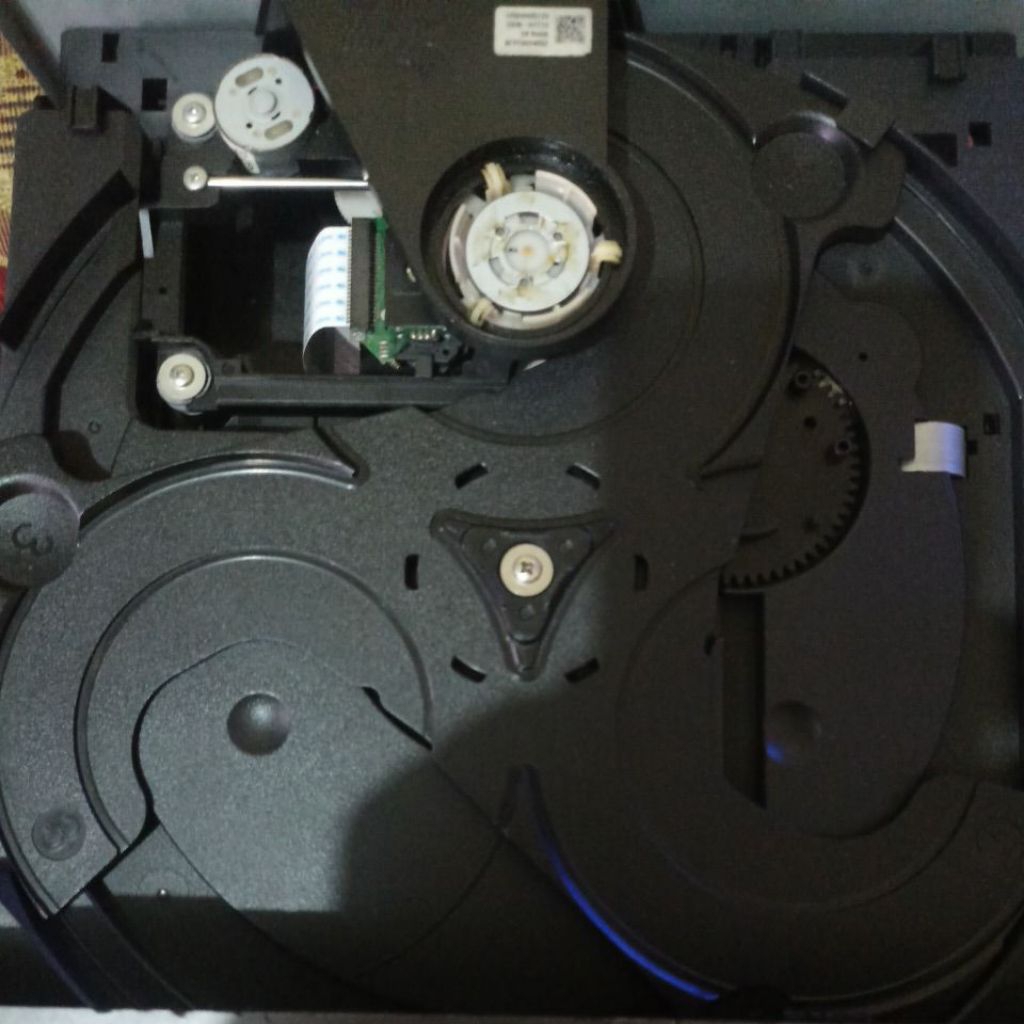Mekanik Disk Tray dan PCB Compo DVD LG MDD64 copotan ori