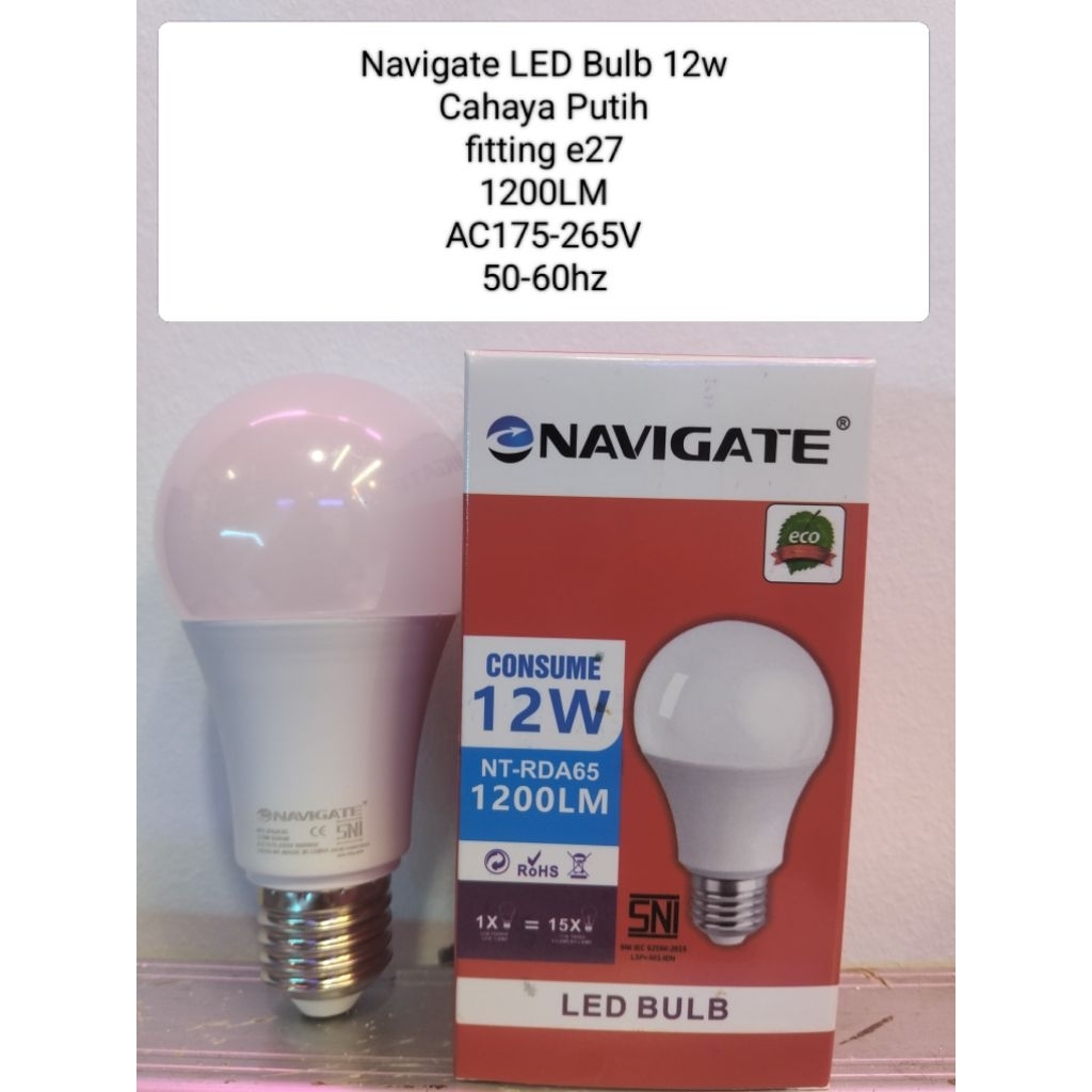 Lampu Bulb Navigate 12w