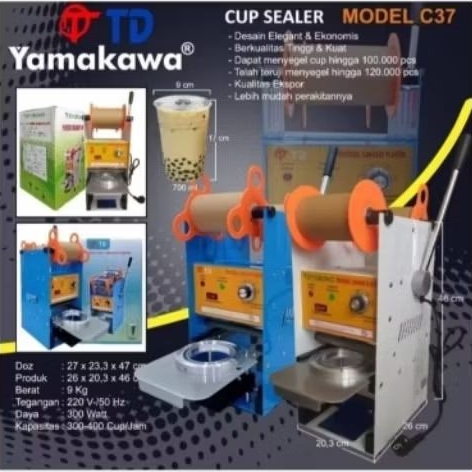 Mesin Cup Sealer Yamakawa C39 // C37