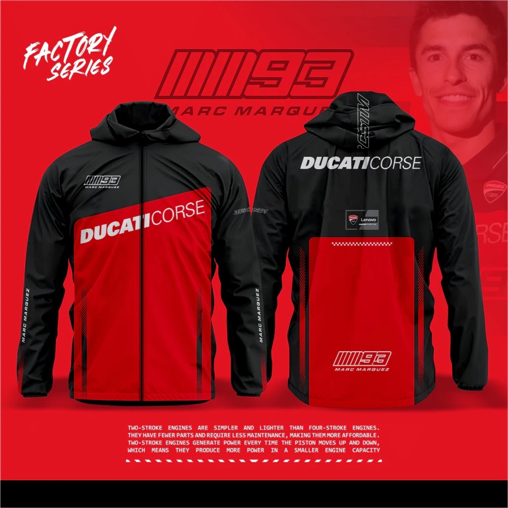 Jacket Windbreakers Motor Premium Marc Marquez