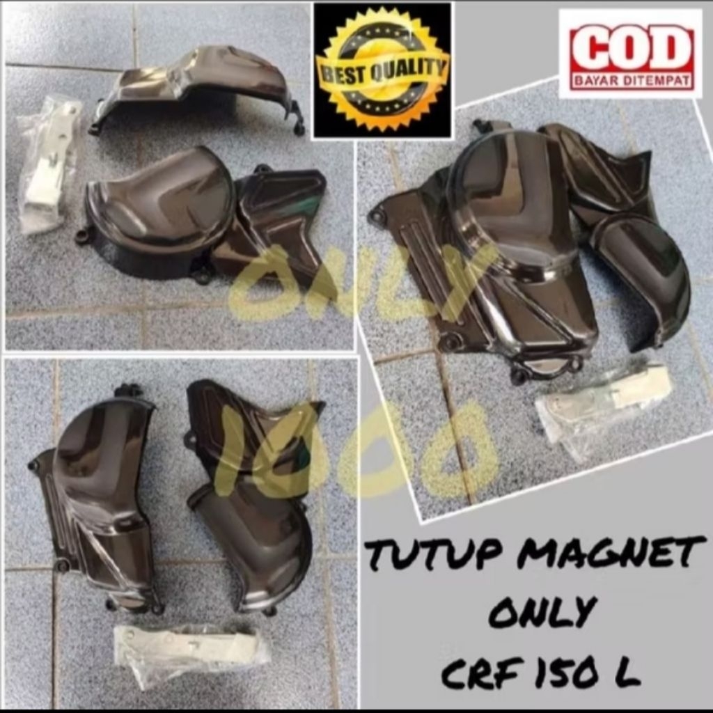 tutup magnet crf150l tutup mesin crf 150l tutup magnet mesin crf 150l trail supermoto motocross
