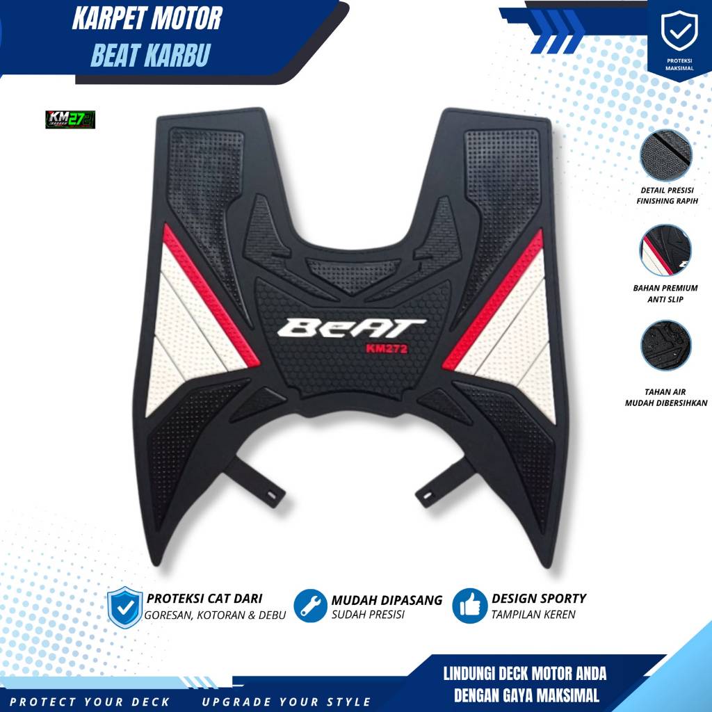 Karpet Motor Beat Karbu - Karpet Beat 2008 sd 2012