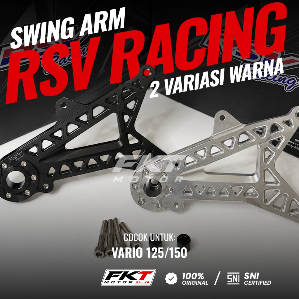 Swing Arm RSV Racing Vario 125 150 New Old CNC Racing Premium