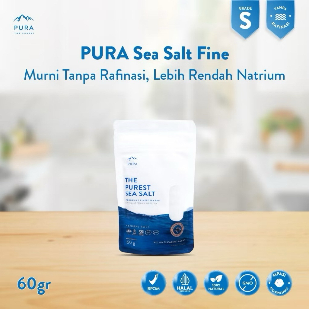 PURA Sea Salt 60gr
