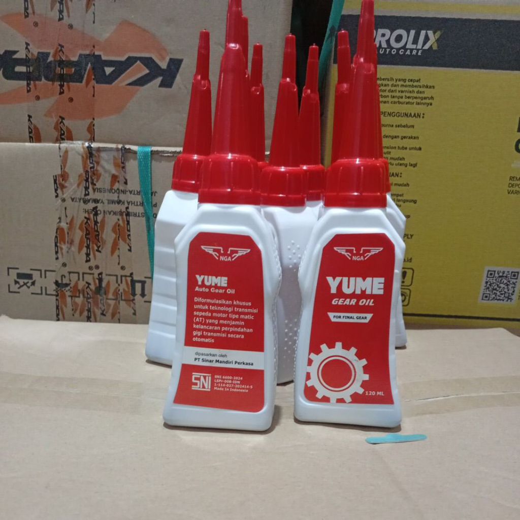 10 botol Oli gardan 120 ml / oli gear beat Vario / oli gardan matic Honda beat Vario
