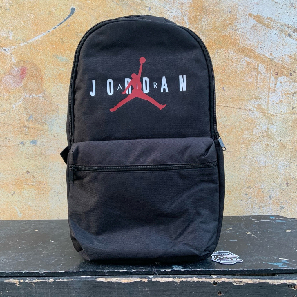 TAS BACKPACK AIR JORDAN HITAM BNWT ORIGINAL