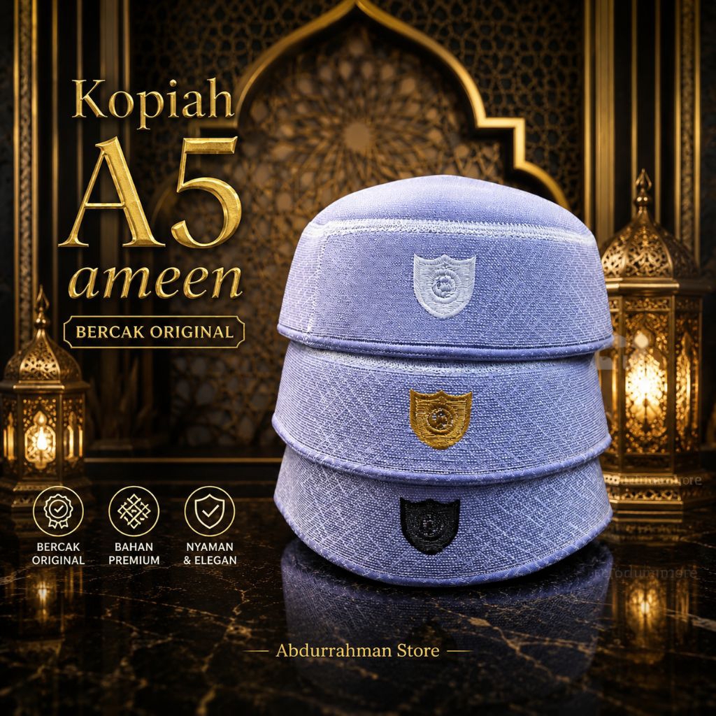 peci Malaysia a5 ameen kopiah Malaysia ameen songkok Malaysia ameen a5 motif bercak