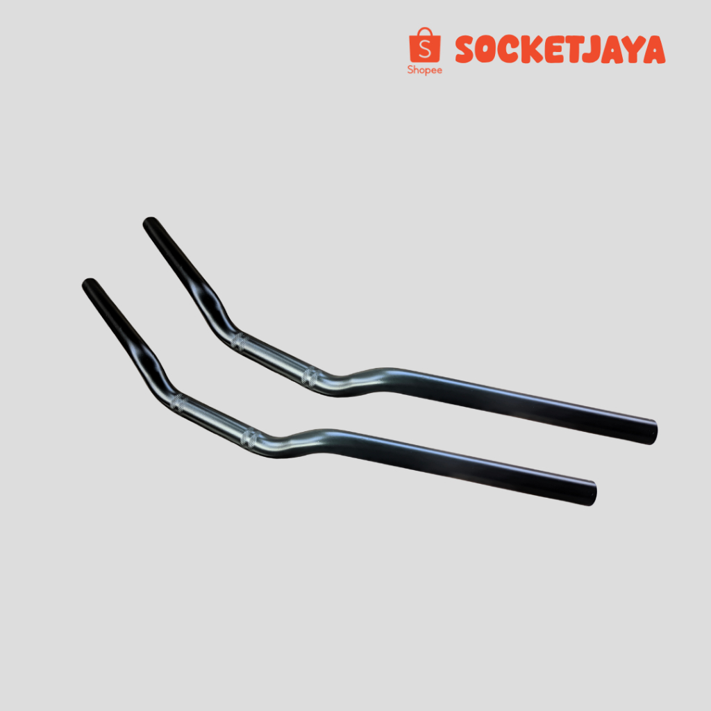 Stang RZR Variasi Hitam Panjang 65 CM Tebal 3mm Setang Stir Motor Custom Universal Beat Street Vixio