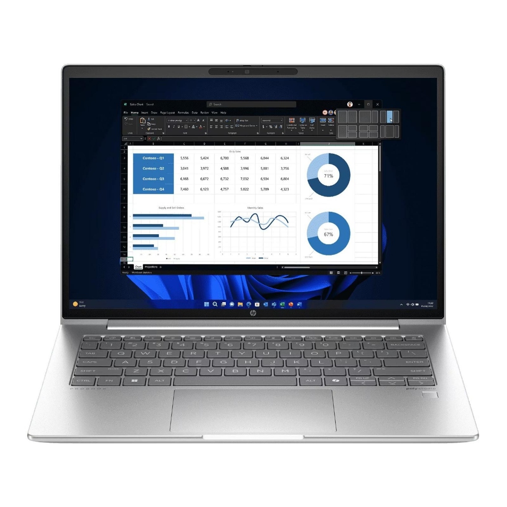 HP ProBook 4 G1i Intel Core Ultra 7 255U 32GB 1TB SSD Intel Graphics 14" WUXGA IPS 300nits Windows 1