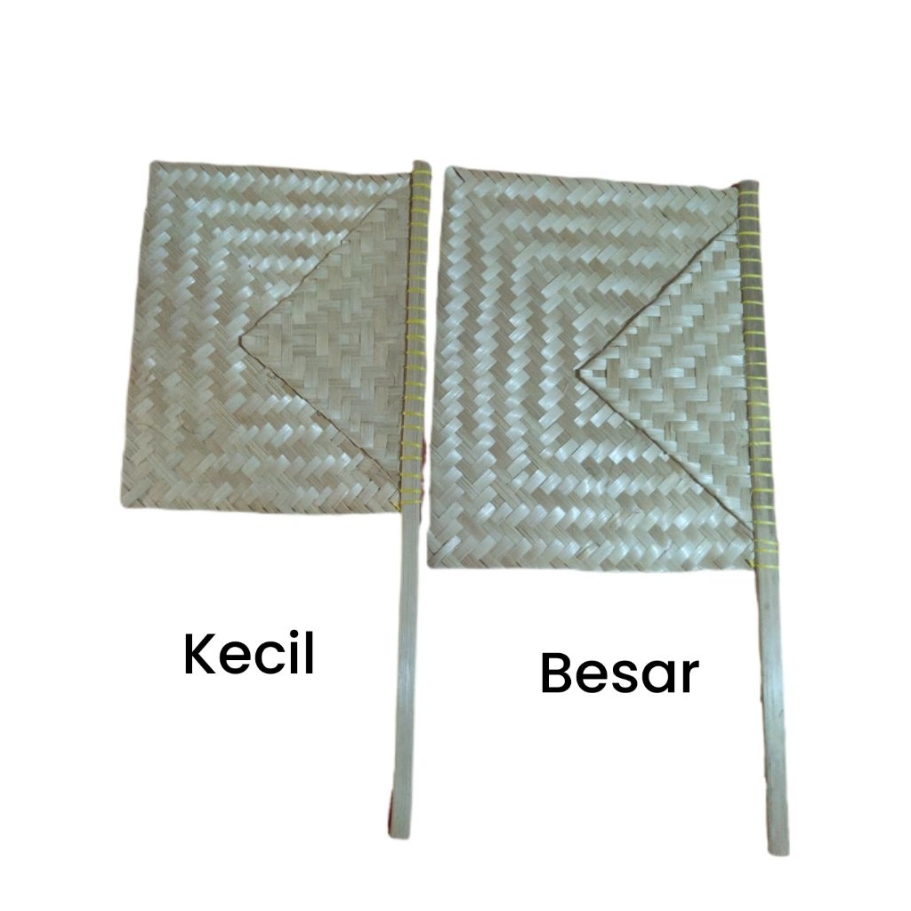 kipas bambu jumbo/hihid/kipas sate/kipas manual/kipas sate/kipas Legend anyaman tradisional