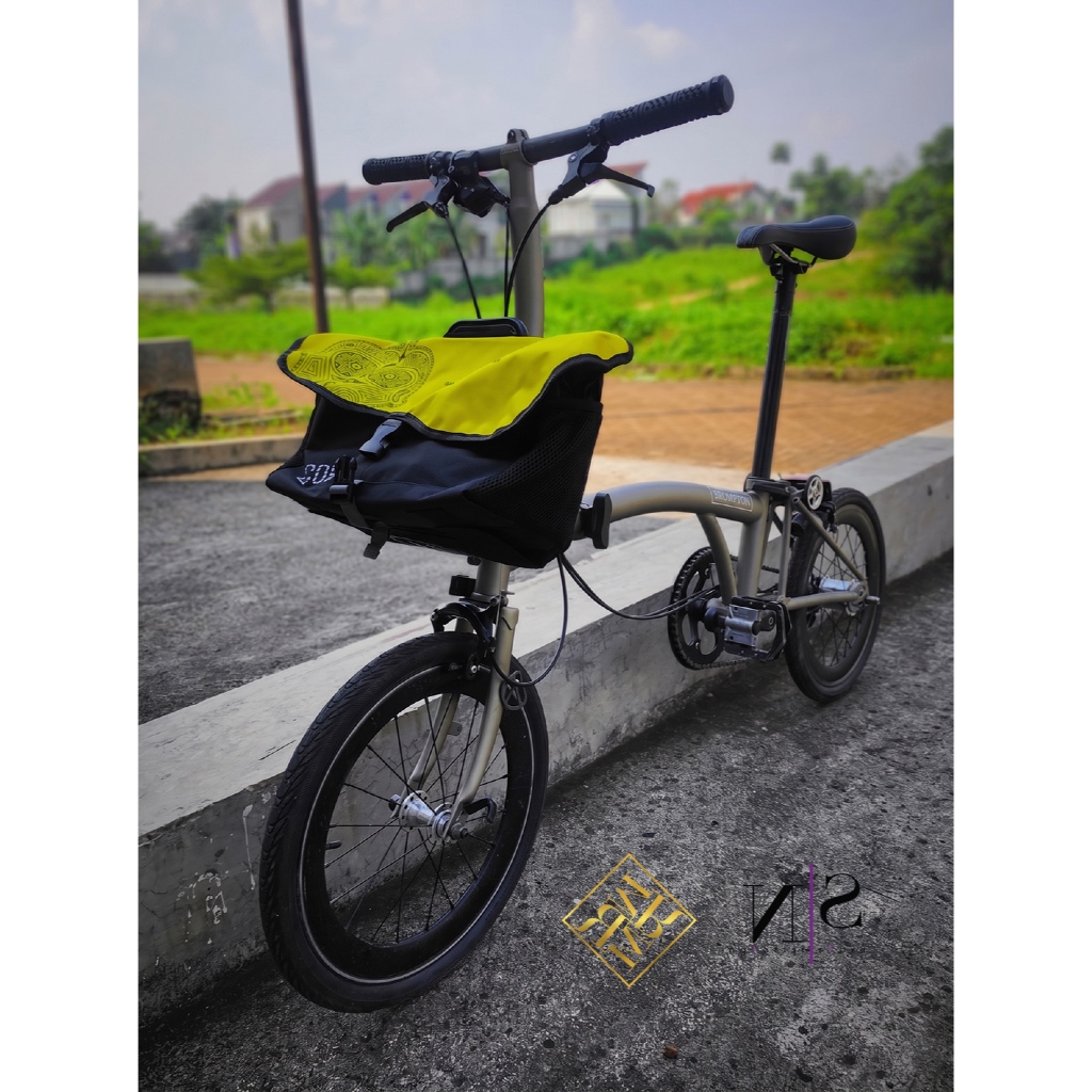 Tas Sepeda Lipat / Front Block For Folding Bike Brompton 3Sixty Element Pikes or Aceoffix