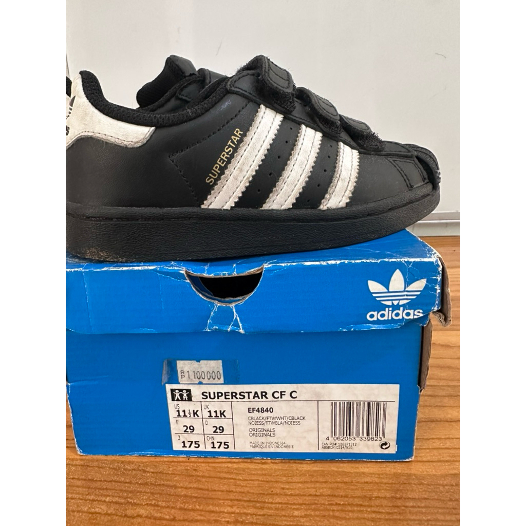 Preloved sepatu adidas superstar kids