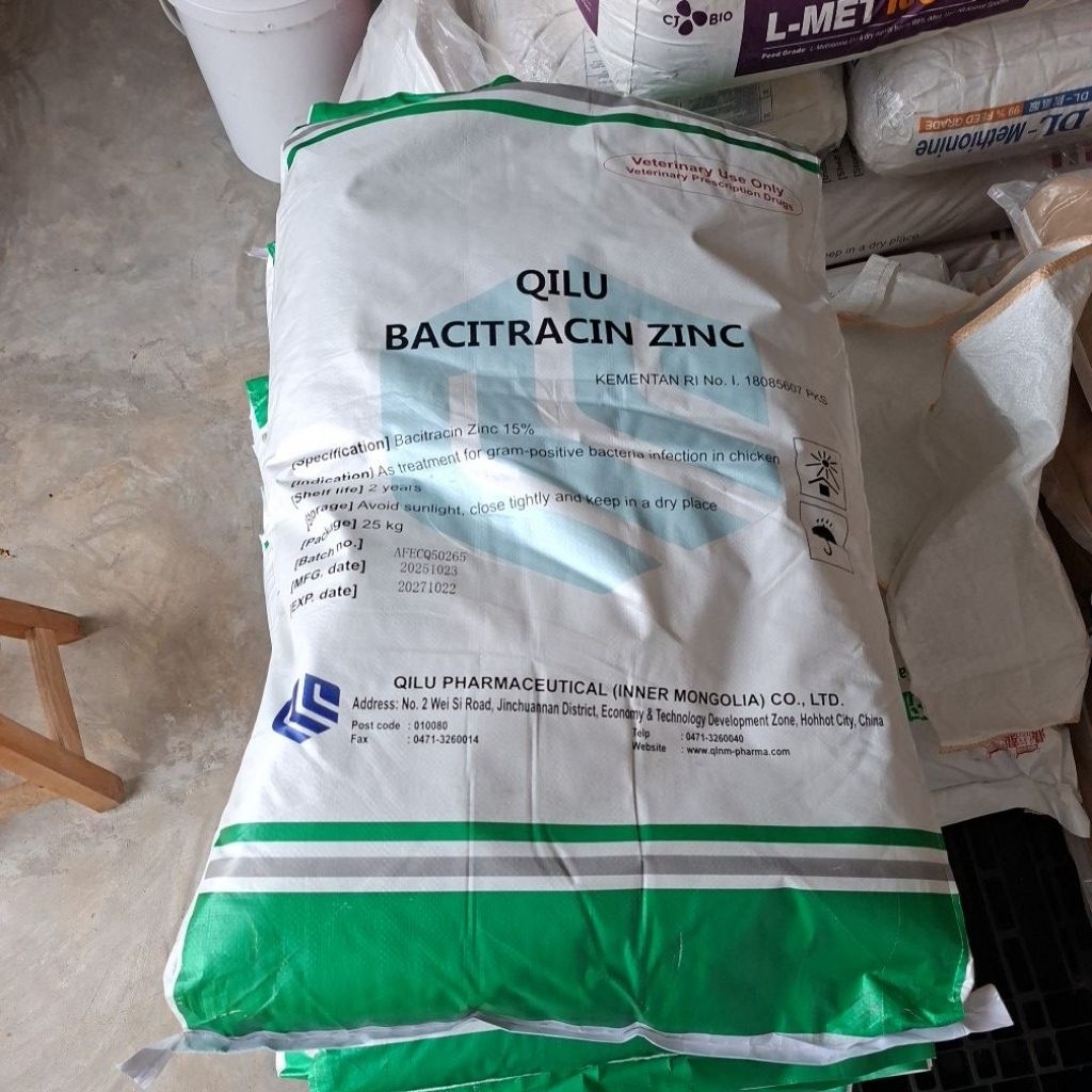 Zinc bacitracin AGP (anti bacteri growth promotor)25kg