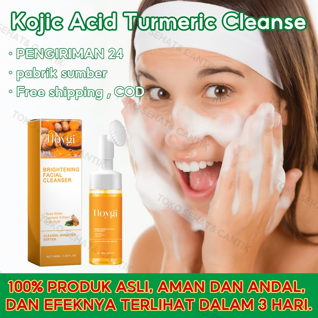 Hoygi Dark Spot Treatment Turmeric Face wash 100ml Dark Spot Treatment Turmeric Face wash Sabun Cuci